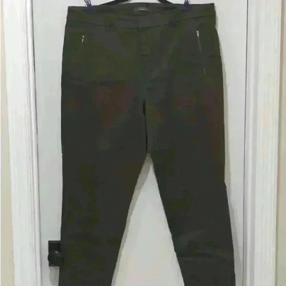 level + Pants - NWT Level + Olive Francis Capri Straight Leg Pant sz 16
